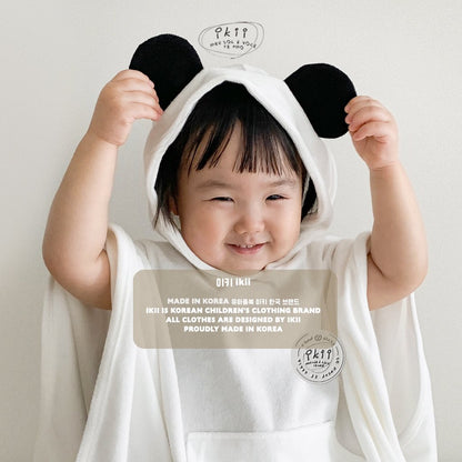 補貨中)  Bath Time 動物造型浴袍