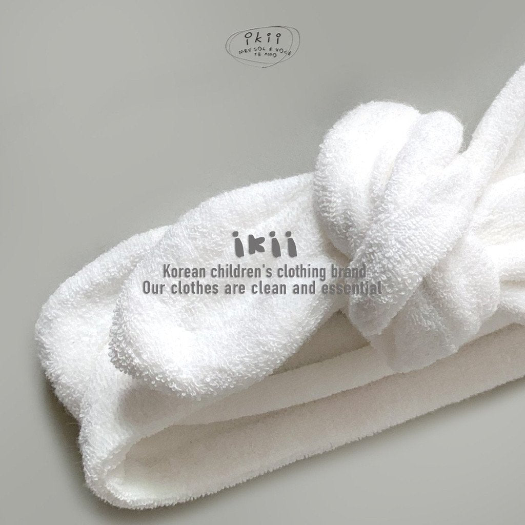 現貨)  Bath Time 竹毛巾浴袍+髮帶套裝