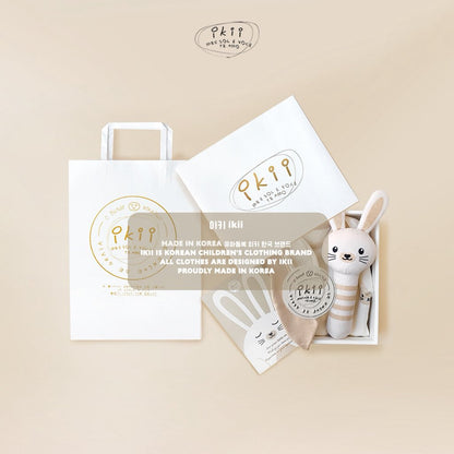 現貨) Bunny Doll Baby Suit Newborn Gift Set 兔兔安撫公仔 包屁衣連帽套裝