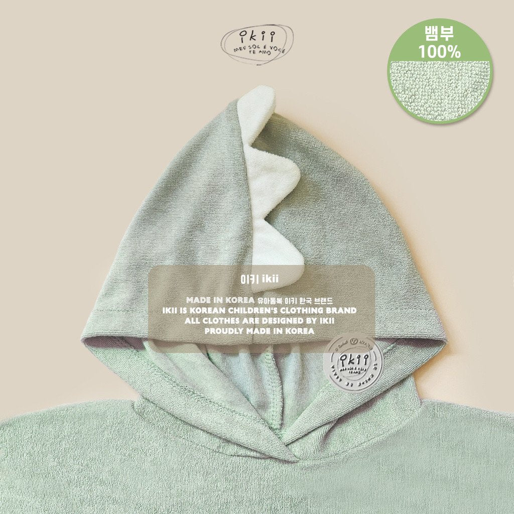 補貨中)  Bath Time 動物造型浴袍