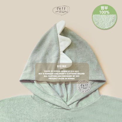 補貨中)  Bath Time 動物造型浴袍