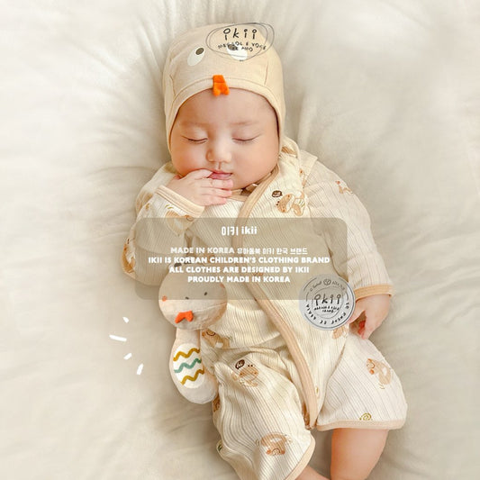 現貨) Snake Doll Baby Romper Newborn Gift Set 蛇蛇安撫公仔 初生蝴蝶衣連帽套裝