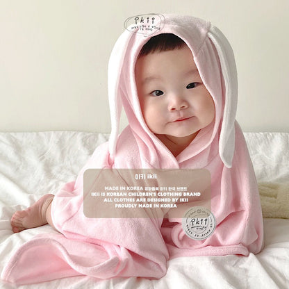 補貨中)  Bath Time 動物造型浴袍